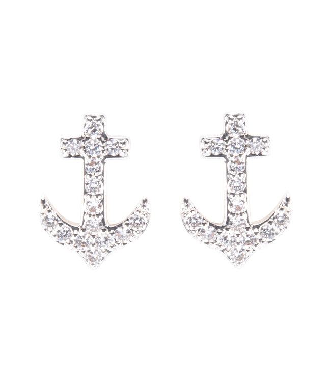 Amanda Blu Timeless Radiance - Cross/Anchor/Dove Earrings - Silver