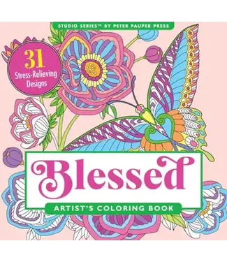 Peter Pauper Press Color Book Blessed