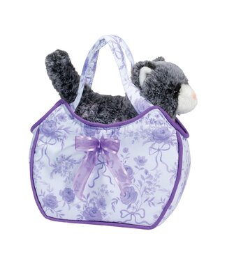 Douglas Company Fancy Flowers Sak With Cat