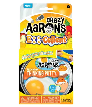 Crazy Aaron Enterprises Inc Eggcellent Full Size 4inch Thinking Putty Tin