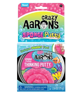 Crazy Aaron Enterprises Inc Sponge Putty Full Size 4inch Thinking Putty Tin
