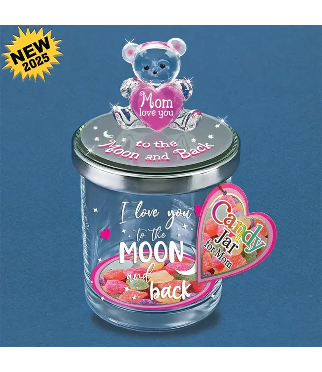 Glass Baron Bear Mom Moon And Back