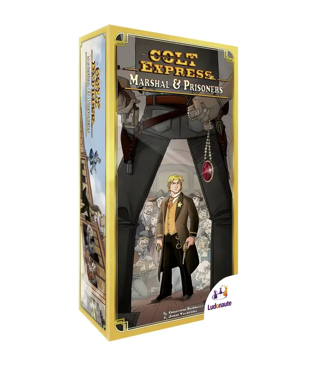 Asmodee Colt Express Marshal and Prisoners