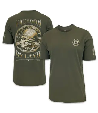 Under Armour Inc UA Mens Freedom By Land Short Sleeve