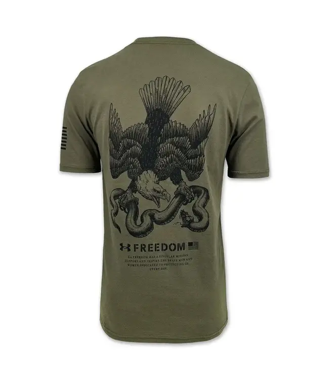 Under Armour Inc UA Mens Freedom Military Short Sleeve
