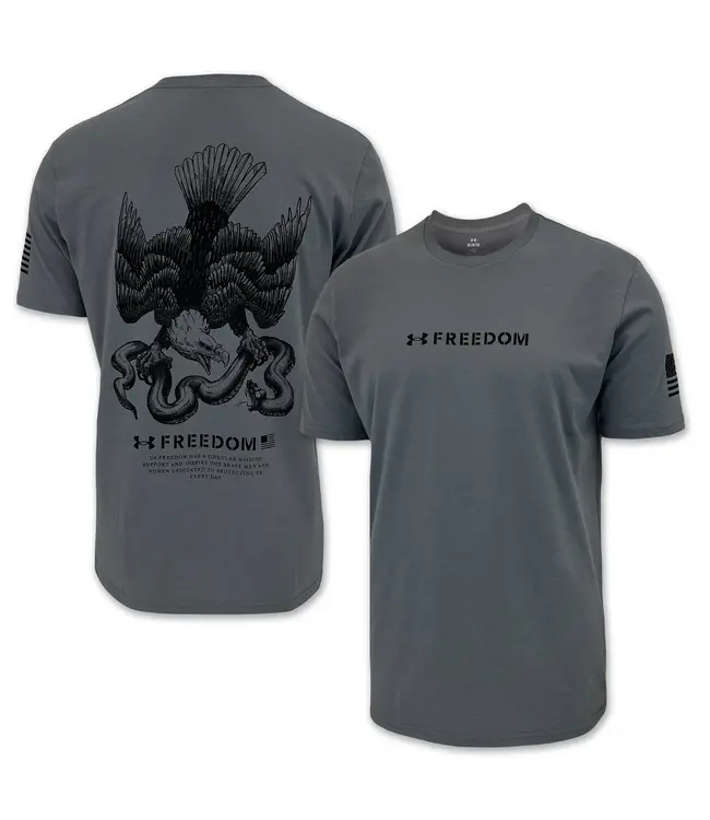 Under Armour Inc UA Mens Freedom Military Short Sleeve
