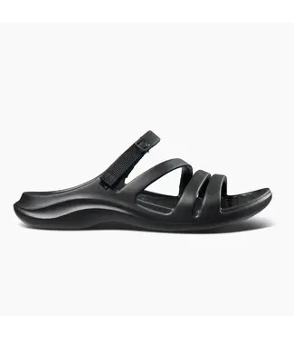 Joybees LLC Womens Lakeshore Sandal Solid Black-Black