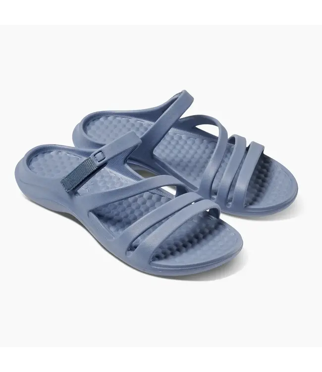Joybees LLC Womens Lakeshore Sandal Solid Ocean Tide