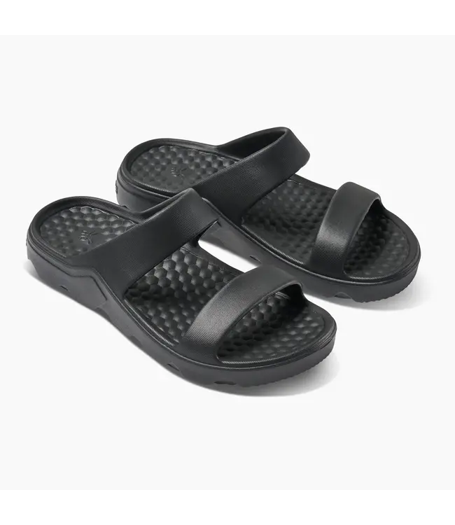 Joybees LLC Womens Riviera Sandal Solid Black