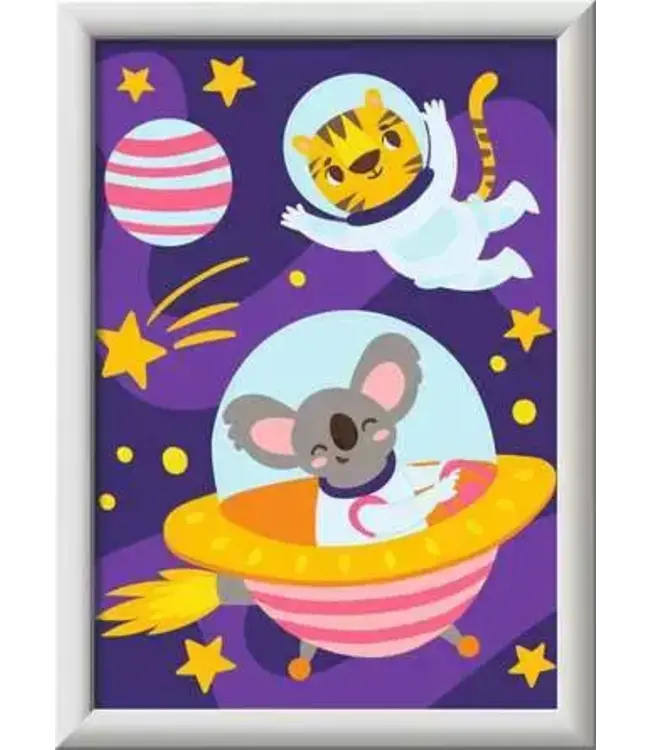 Ravensburger CreArt-Animal in Space Paint By Number