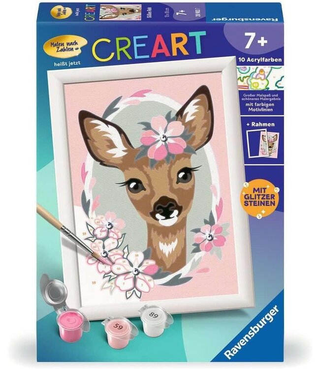 Ravensburger CreArt-Cute Deer Paint By Number