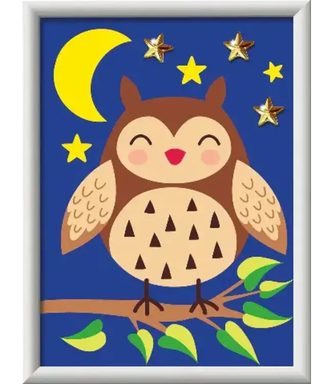 Ravensburger CreArt-Cute Owl Paint By Number