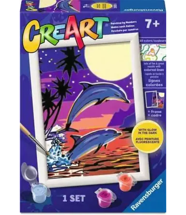 Ravensburger CreArt-Dolphin Adventures Paint By Number