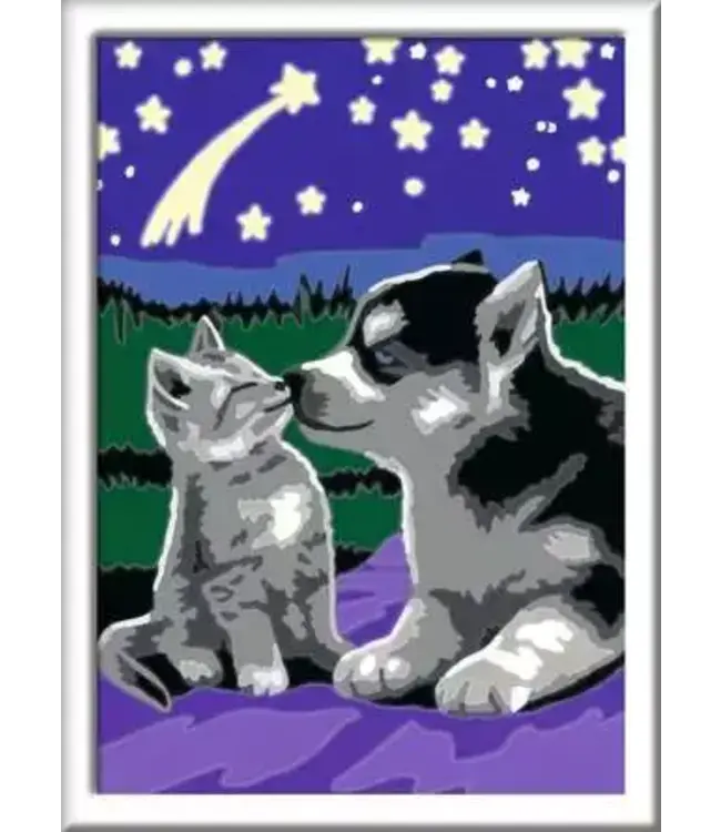 Ravensburger CreArt-Moonlight Friends Paint By Number