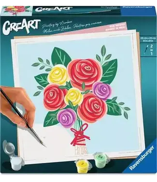 Ravensburger CreArt-Rose Bouquet