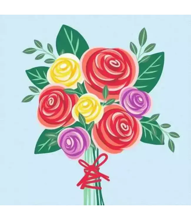 Ravensburger CreArt-Rose Bouquet Paint By Number