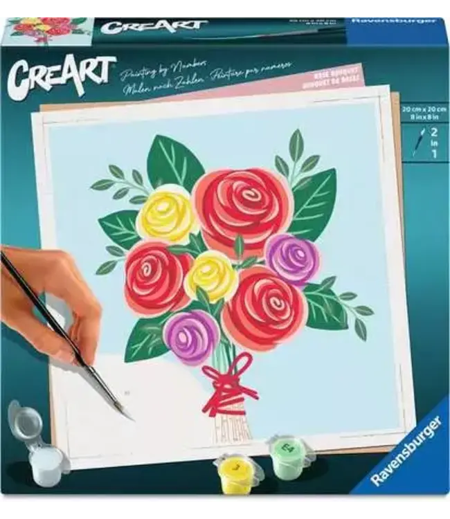 Ravensburger CreArt-Rose Bouquet Paint By Number