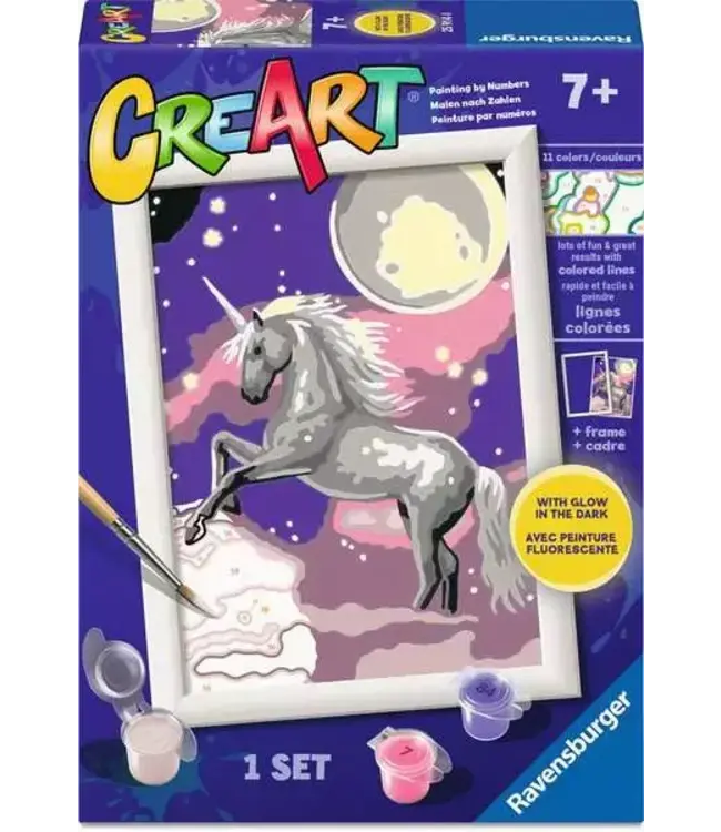 Ravensburger CreArt-Unicorn Paint By Number