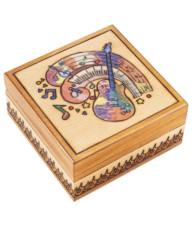M Cornell Imports Inc Rainbow Music Box 7805