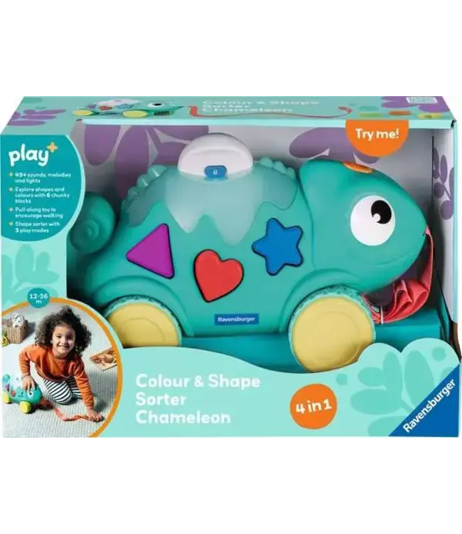 Ravensburger Color And Shape Sorter Chameleon