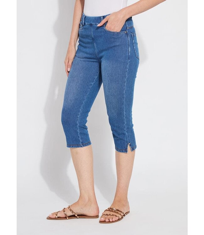 Lysse Granada Front Pocket Capri Denim