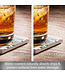 Highland Home Coastal Moments 4 Pk Tumbled Tile Assorted Coaster