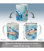 Highland Home Coastal Turtle Ceramic Mug