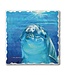 Highland Home Dolphin Smile 4 Pack Single Image Coaster SQ