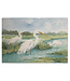 Highland Home Egret Family Fabric Placemat