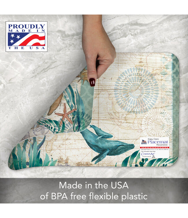 Highland Home Monterey Bay Easycare Reversible Placemat