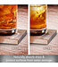 Highland Home Rainbow Stone Square Coasters Set Of 4