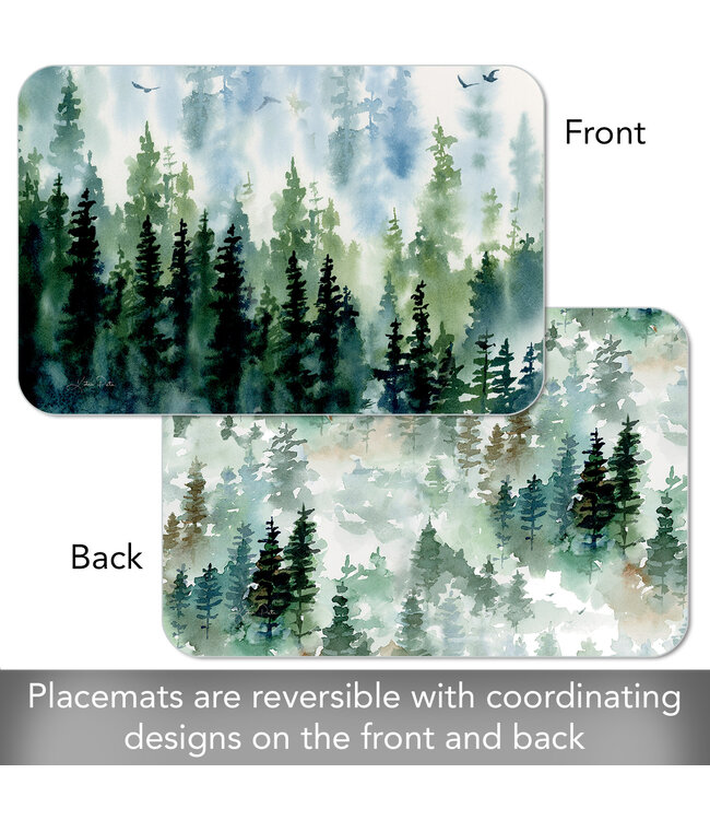 Highland Home Treeline Easy Care Placemat