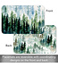 Highland Home Treeline Easy Care Placemat