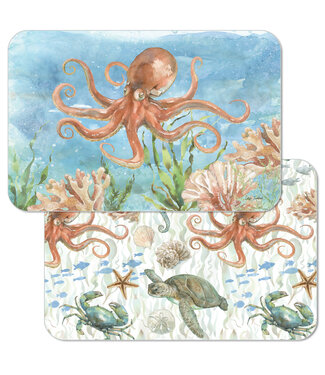 Highland Home Under Sea Life Easy Care Placemat