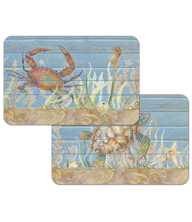 Highland Home Under the Sea Easycare Reversible Placemat