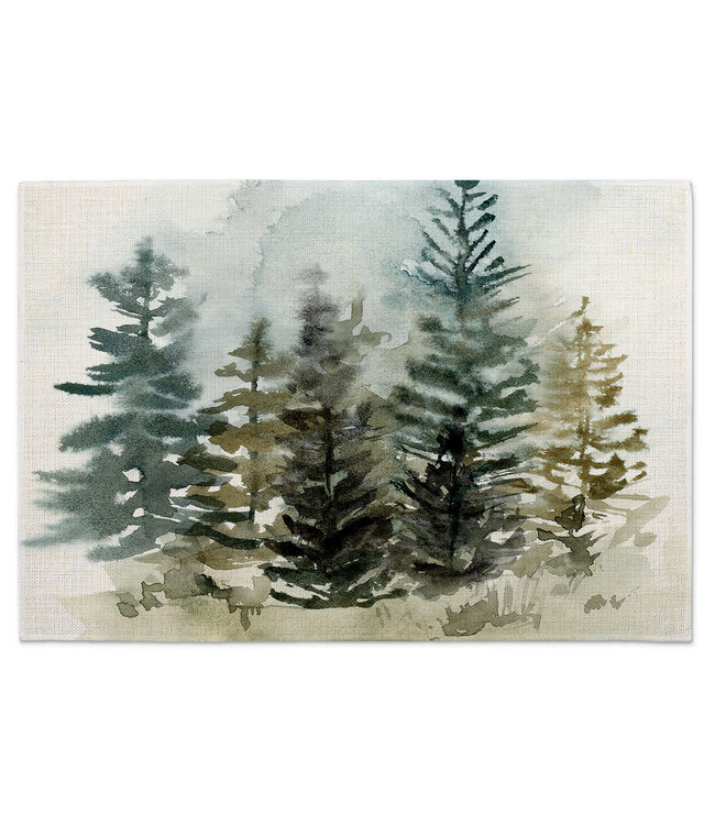 Highland Home Washy Treeline Fabric Placemat