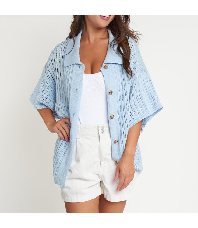 Howards Catalina Short Sleeve Cover Up Top