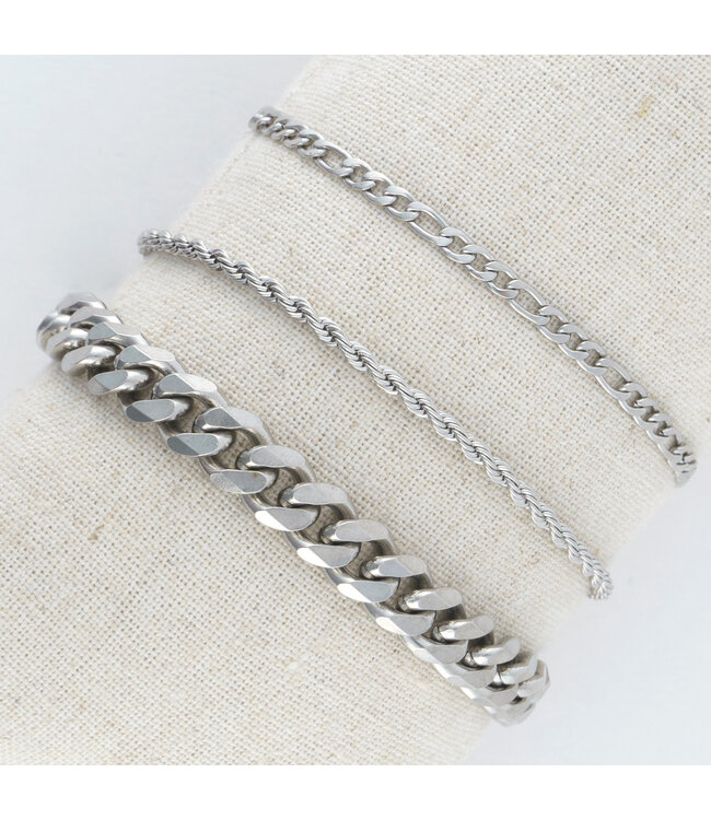 Howards Chunky Figaro and Dainty Chain