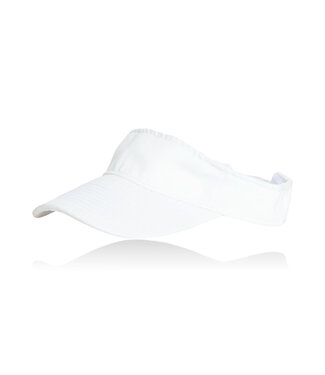 Howards Denim Visor White