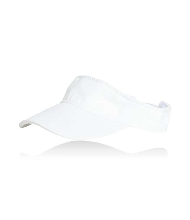Howards Denim Visor White