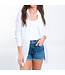 Howards Aaliyah Gauze Button Up Top