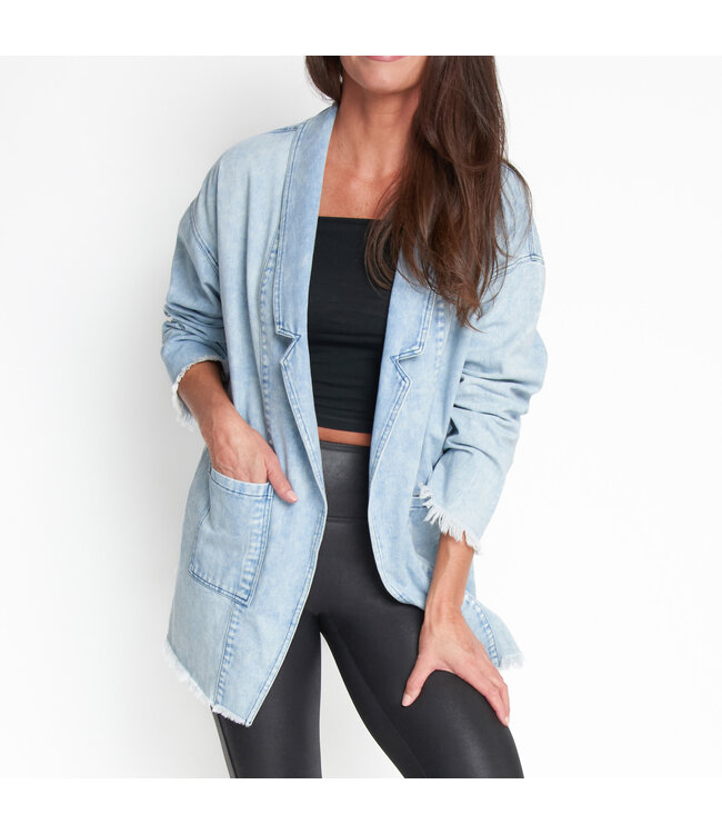Howards Nikki Oversized Denim Blazer