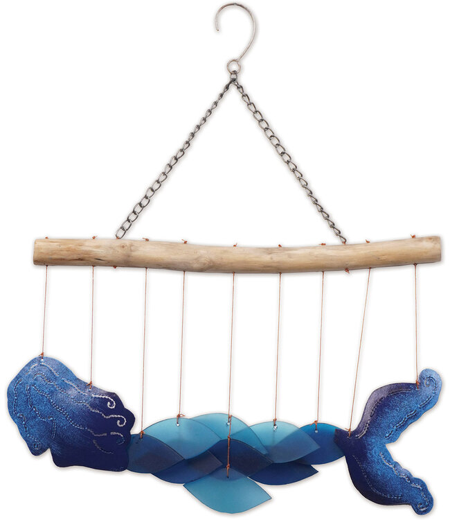 Sunset Vista Designs Bali Mermaid Glass Chime