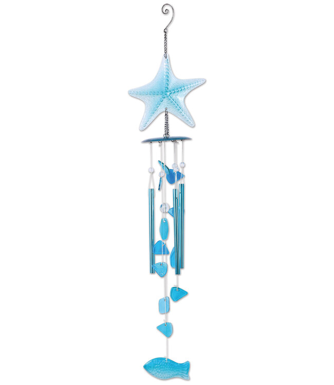 Sunset Vista Designs Starfish Glass Chime