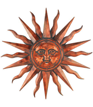 Regal Copper Patina Sun 40"