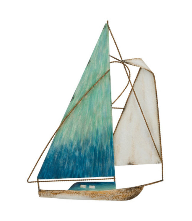 Regal Sailboat Wall Decor