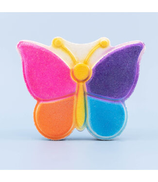 Luxiny Hand Painted Bath Bomb Butterfly
