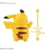 Bandai Namco Toys Pikachu Pokemon Bandai Hobby Pokemon Model Kit