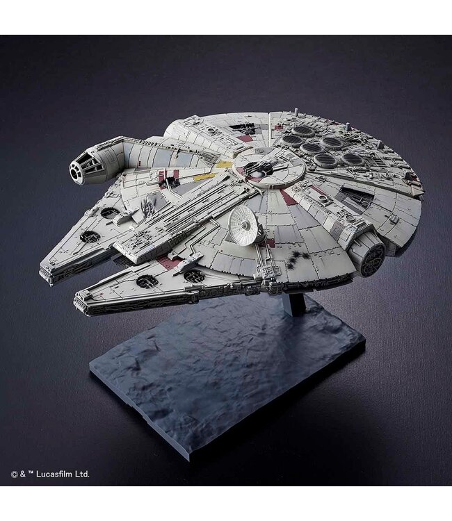Bandai Namco Toys Millennium Falcon Rise of Skywalker Ver Star Wars Bandai Hobby 1-144 Plastic Model