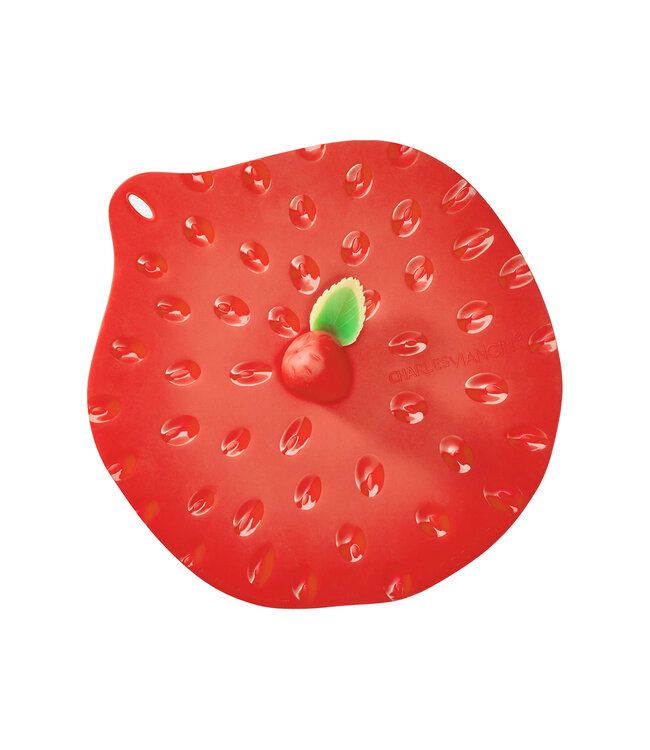 Charles Viancin Strawberry Lid 9"